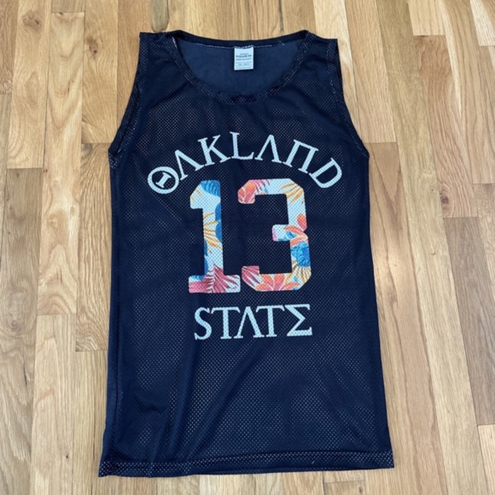 Pull & Bear Tank Top - Oakland State Logo  Size‎ Large